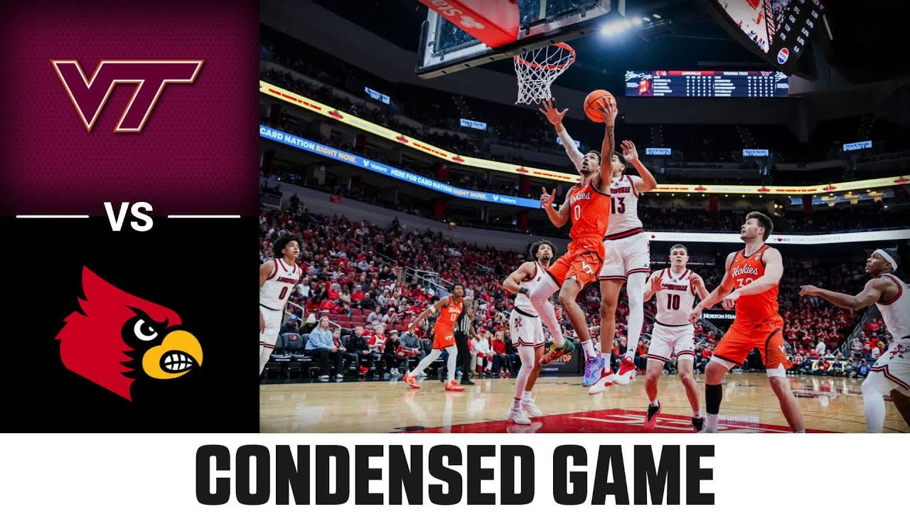 Virginia Tech vs. Louisville Condensed Game | 2025-26 ACC Men's Basketball