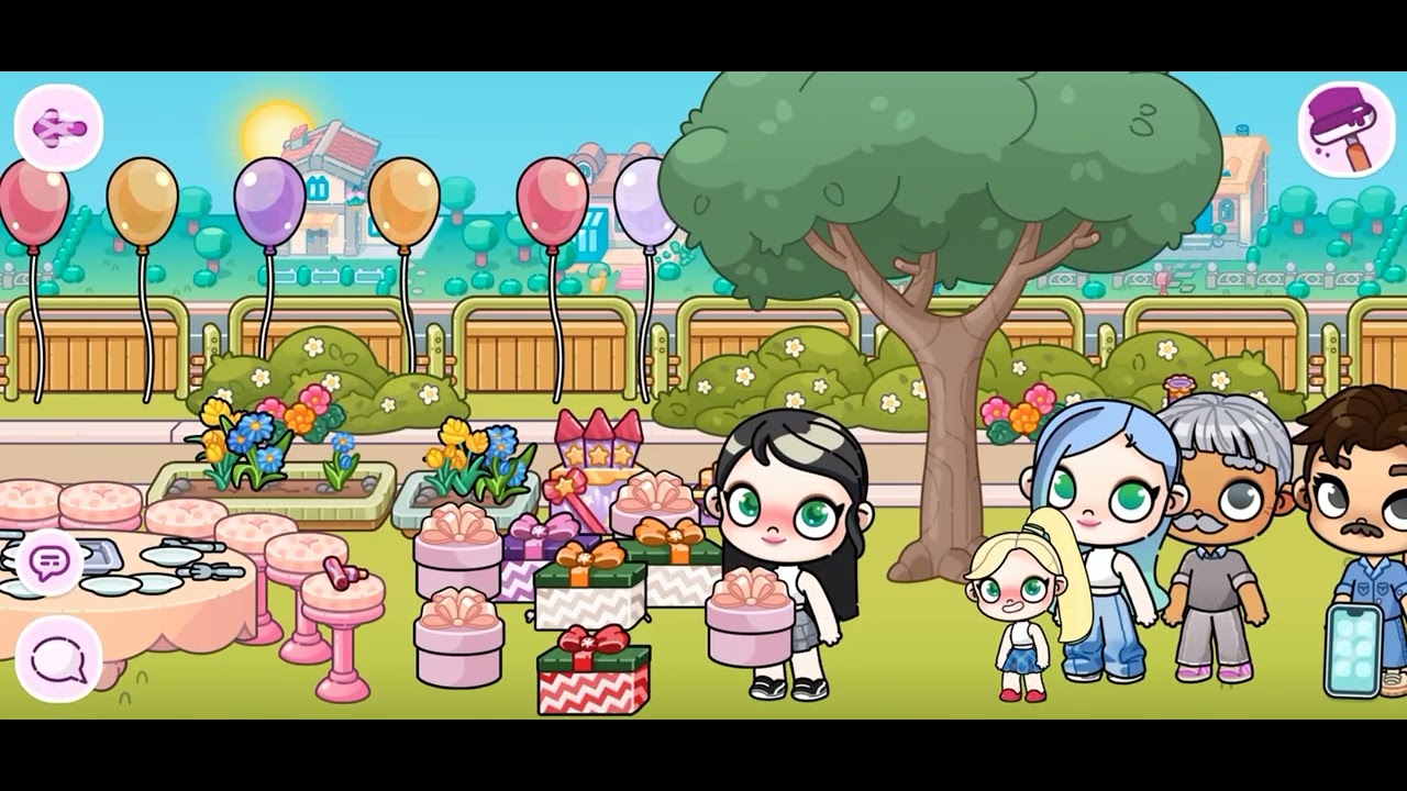 عيد ميلاد تمارا 🎂🎁#avatarworld 