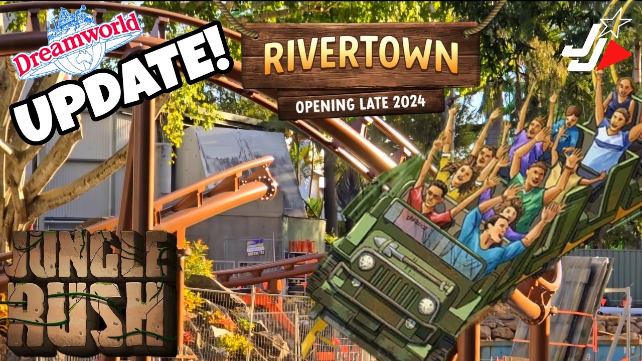 INEW COASTER - CONSTRUCTION UPDATE | DREAMWORLD THEMEPARK GOLD COAST