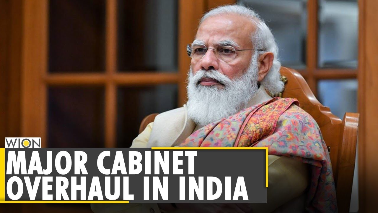 Indian PM Modi reshuffles cabinet: 43 new ministers sworn in at President's House | English News