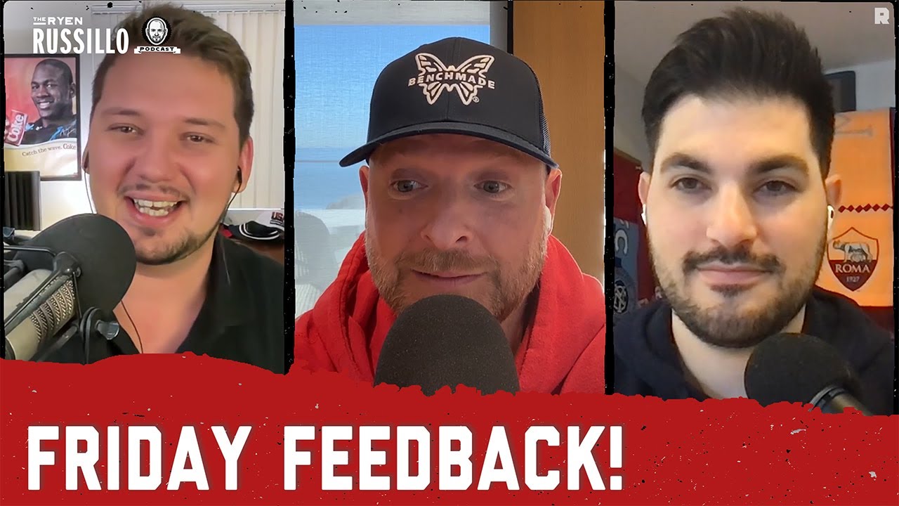 Friday Feedback: Daily Routines for Each of the Guys | The Ryen Russillo Podcast
