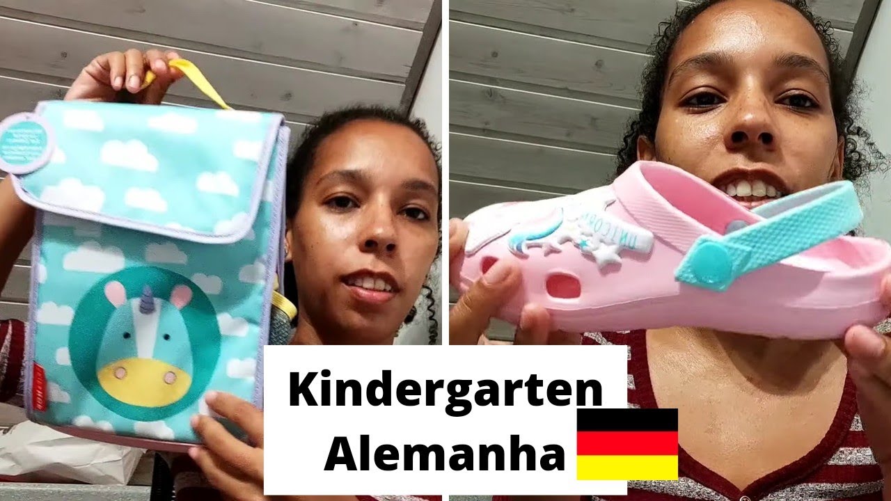 Matérias para o Kindergarten (Jardim de Infância) na Alemanha