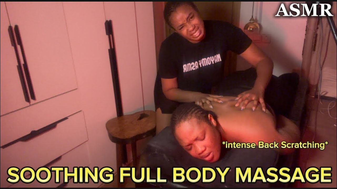 ASMR:FULL BODY SOOTHING MASSAGE,EXTREME CUPPING METHOD USING WOODEN TOOLS AND ROLLERS*Relaxingsounds
