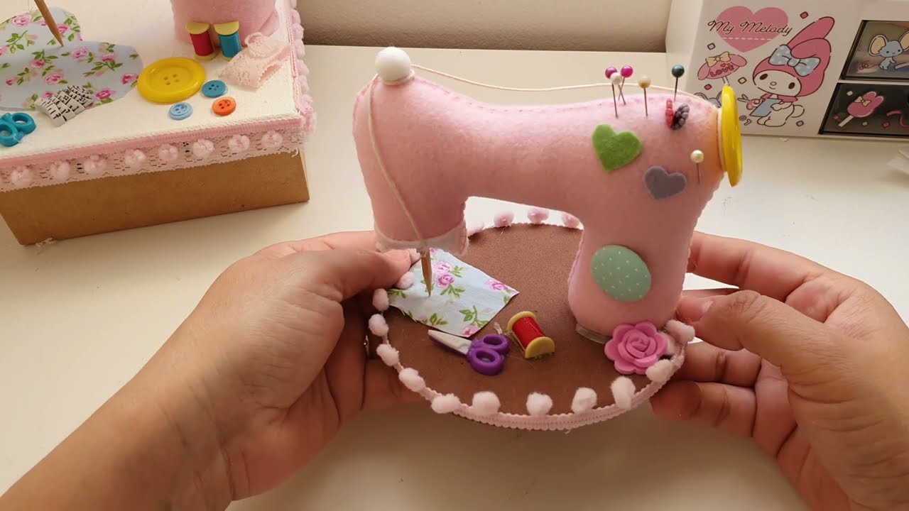 Ideia facil com CD, Otima para venda ,Artesã ira amar fazer essa peça agulheiro alfineteiro Manual
