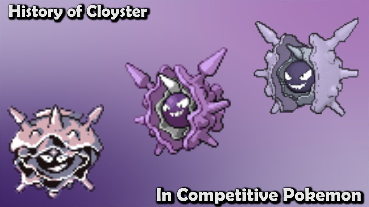 How GOOD was Cloyster ACTUALLY? - History of Cloyster in Competitive Pokemon (Gens 1-6)