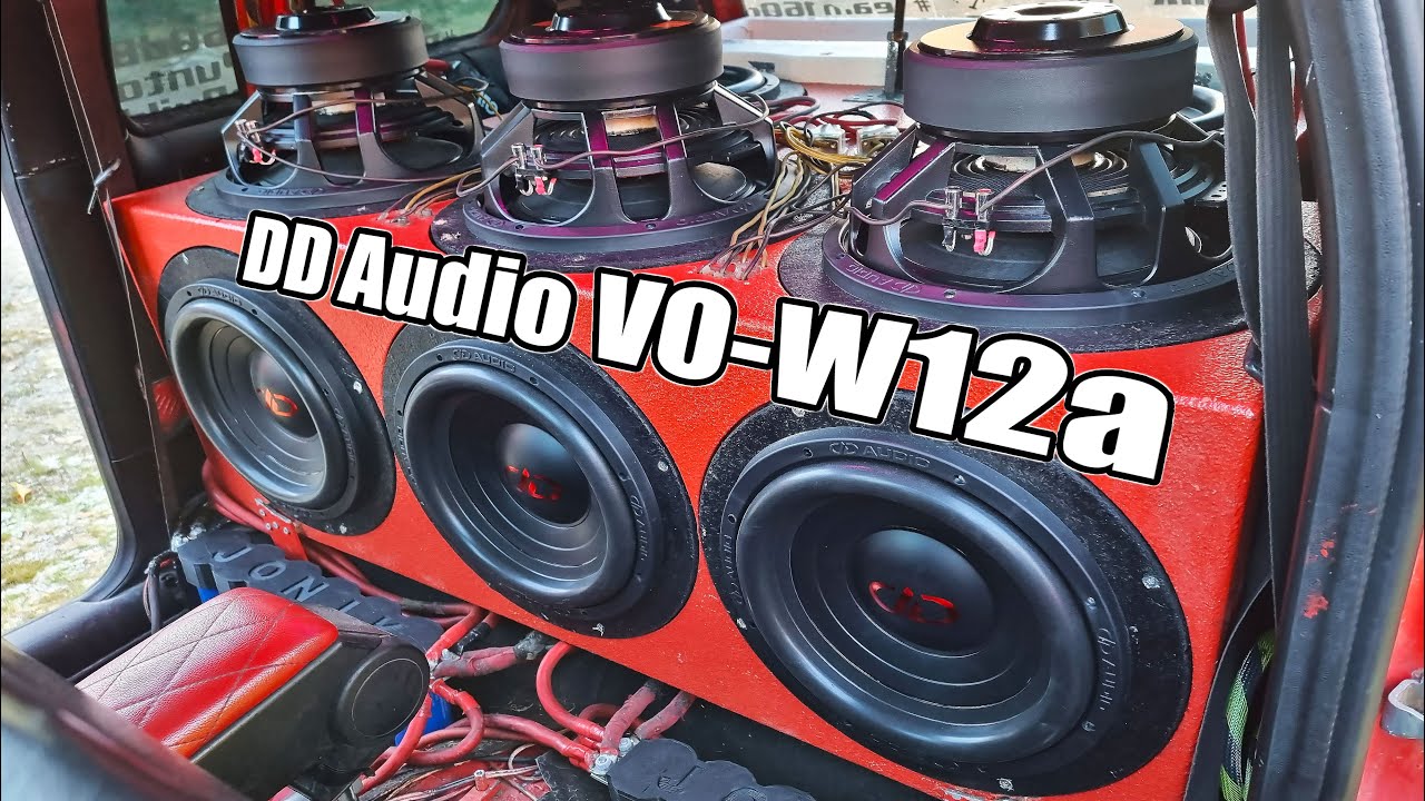 DD Audio VO-W12a Woofer 8x12