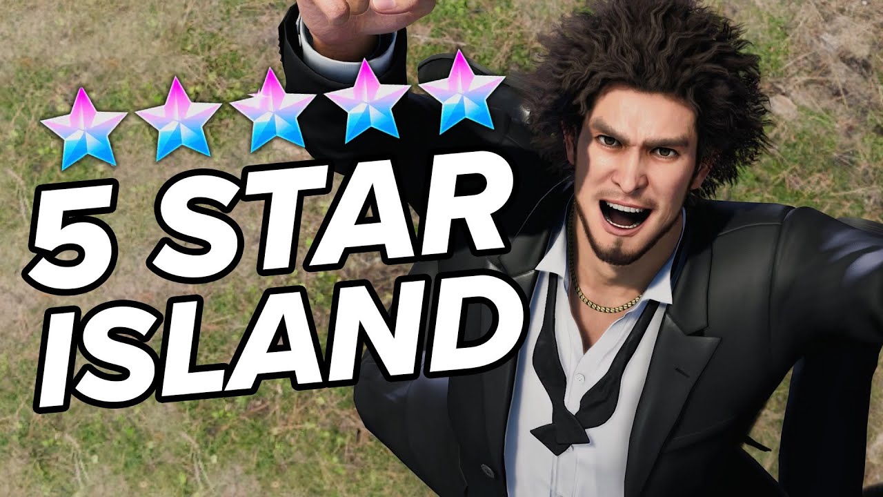We Built a FIVE STAR ISLAND in Like a Dragon: Infinite Animal Crossing Parody Dondoko Island