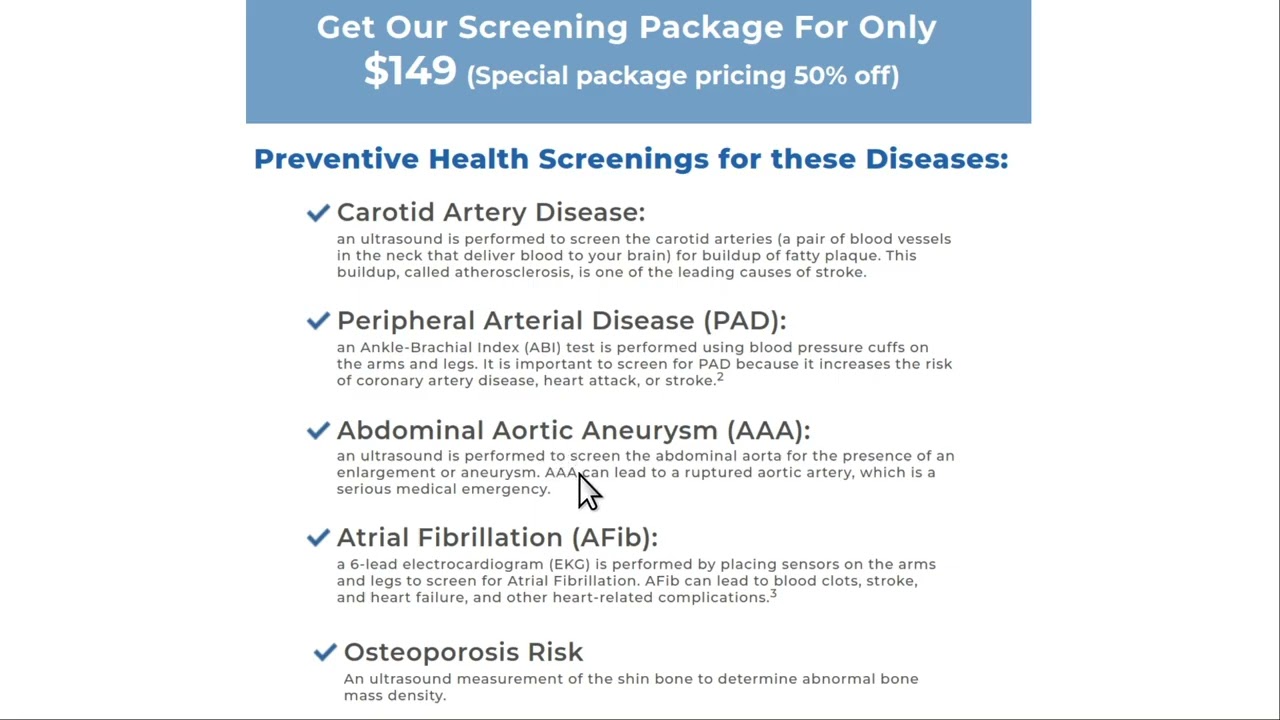 Is lifeline screening a joke?