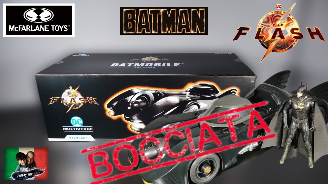 The Flash Movie | Batmobile - McFarlane Review (Recensione)