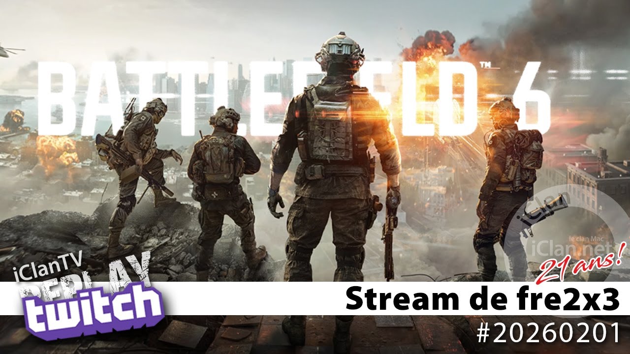 Battlefield 6 en hardcore Conquête -Stream fre2x3 -