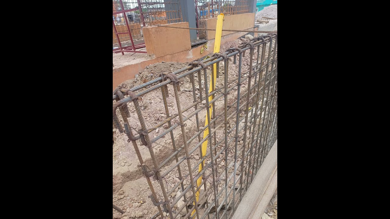 emparrillado de muro de contención