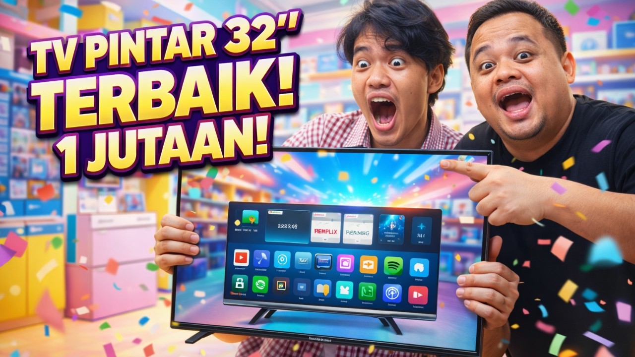 5 Smart TV 32 Inch Terbaik 2026: Murah Di Bawah 2 Juta!