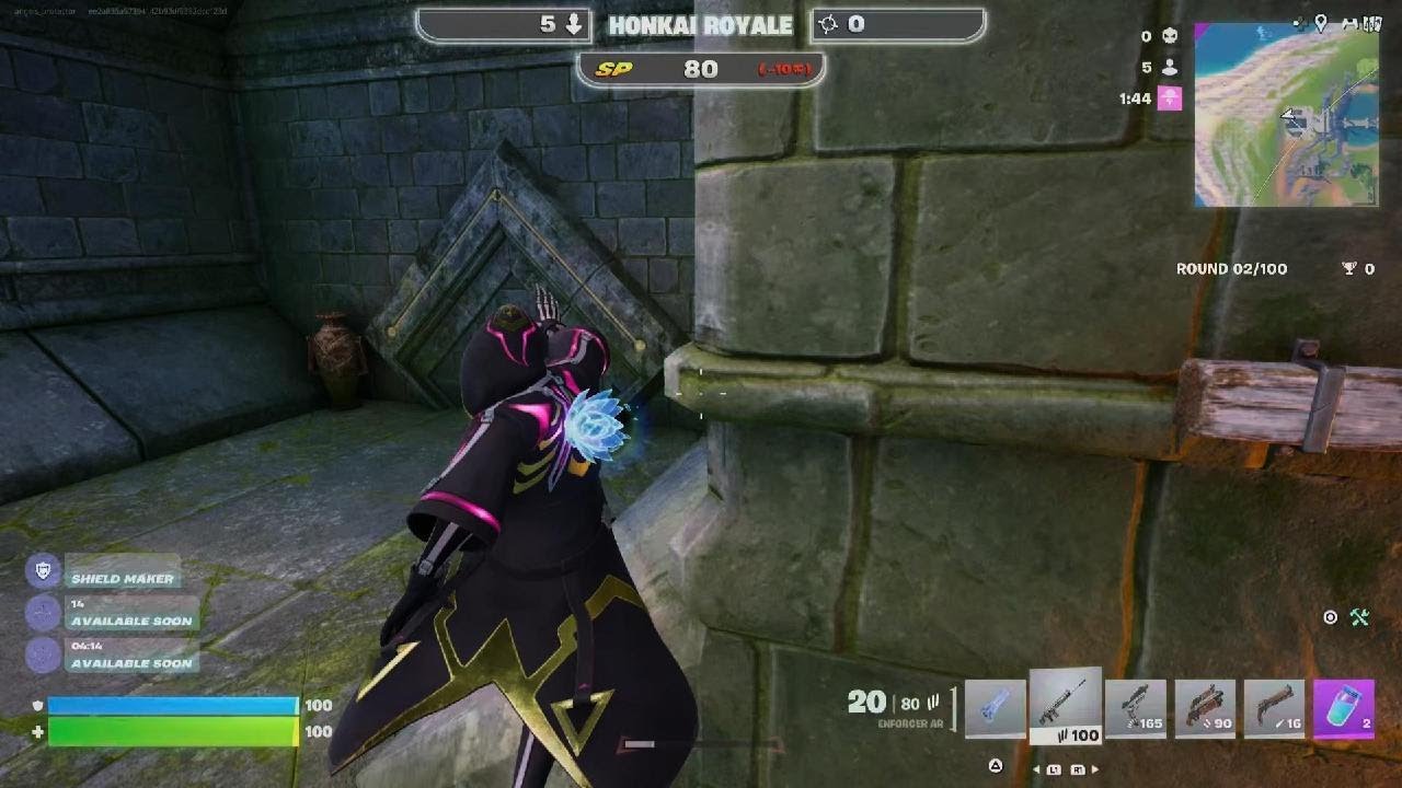 Fortnite Honkai royale win