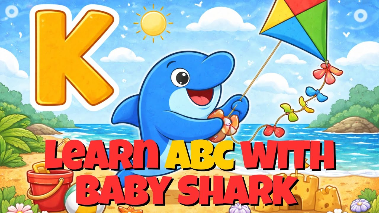Learn ABC with Baby Shark 🦈🔤 | Alphabet Song A to Z | Phonics for Kids | BoboBeans – Nursery Rhymes