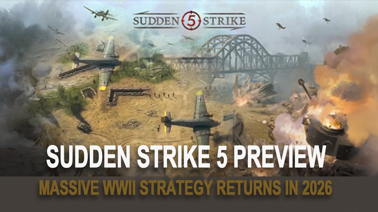 Предварительный обзор Sudden Strike 5 — масштабная стратегия о Второй мировой войне возвращается ...