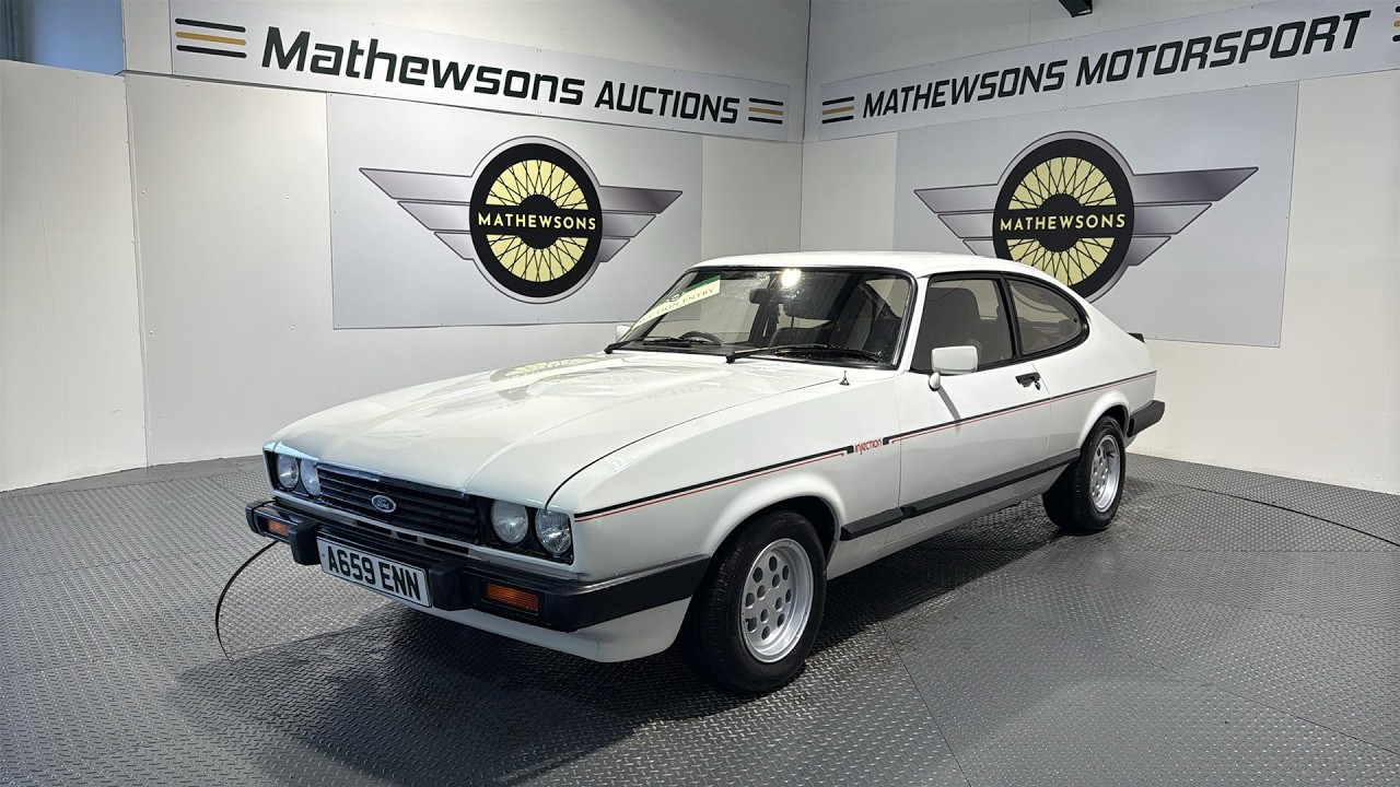 1984 FORD CAPRI INJECTION | Mathewsons Classic Cars | Auction: 11, 12, 13 March 2026