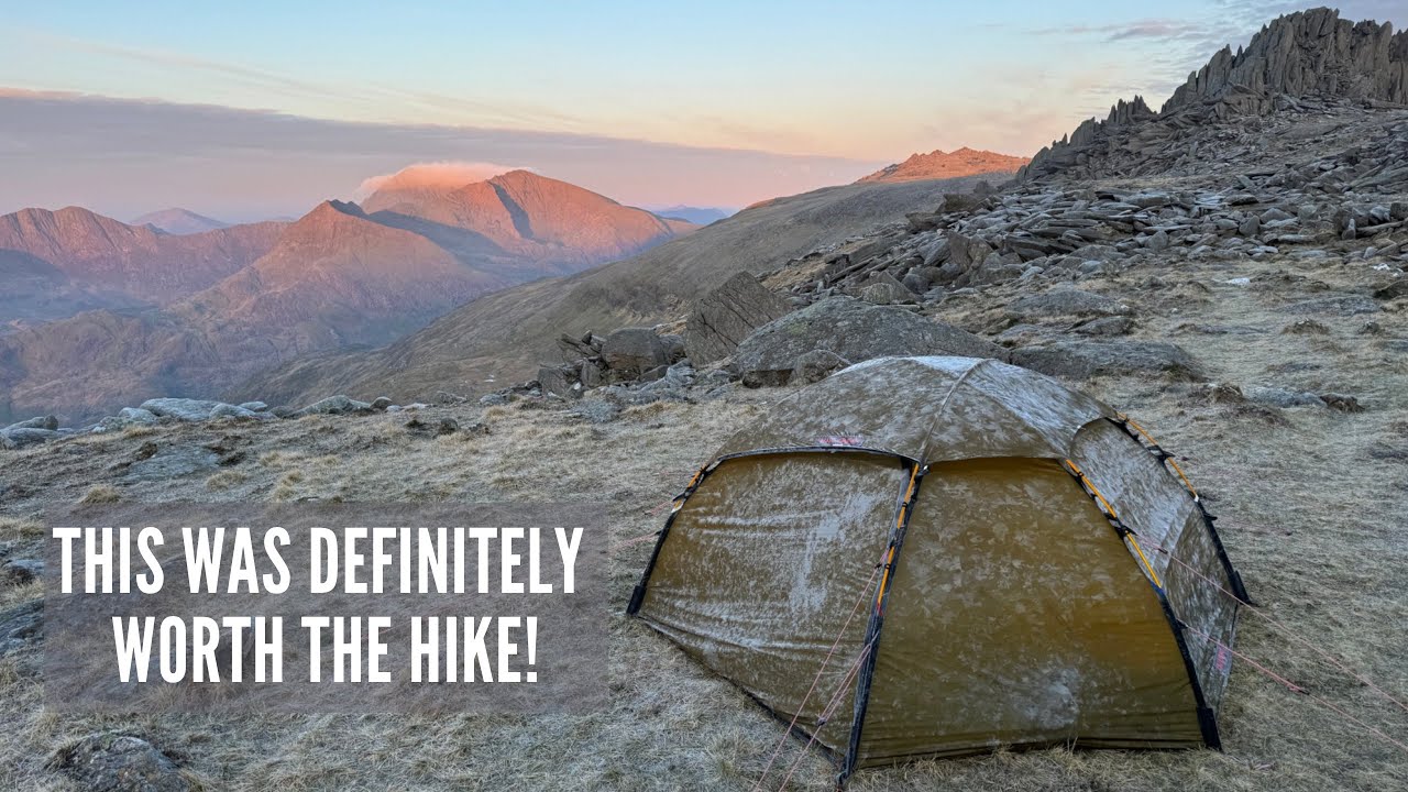 Solo Camping in the Mountains | After a Rainy Climb, Finally Some Great Weather | Hilleberg Allak 2
