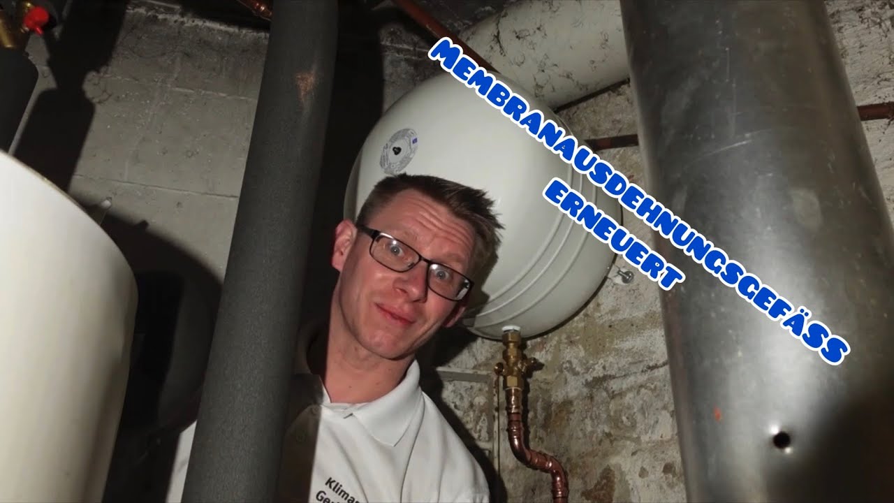 Das Membranausdehnungsgefäß | Austausch und Wartung | Direkt vor Ort #Reflex #clemens_shk