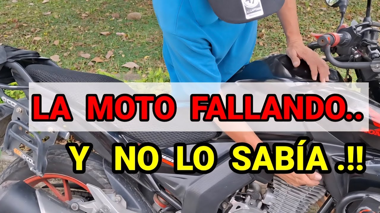 FALLAS EN LA MOTO QUE A VECES NO SABEMOS..