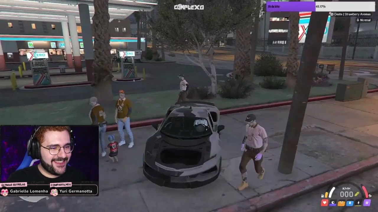 Batata reage Panda sendo o pior pai do FIVEM KKKKKKK - Park Tiffany GTA RP