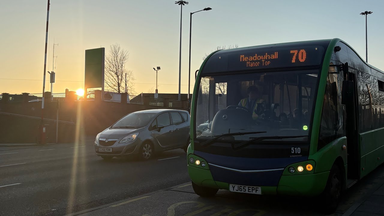 BEN Driving 510 on the 70 to Meadowhall (MANUAL GEAR SELECTORS UP EAST BANK ROAD, MAX REVVING)