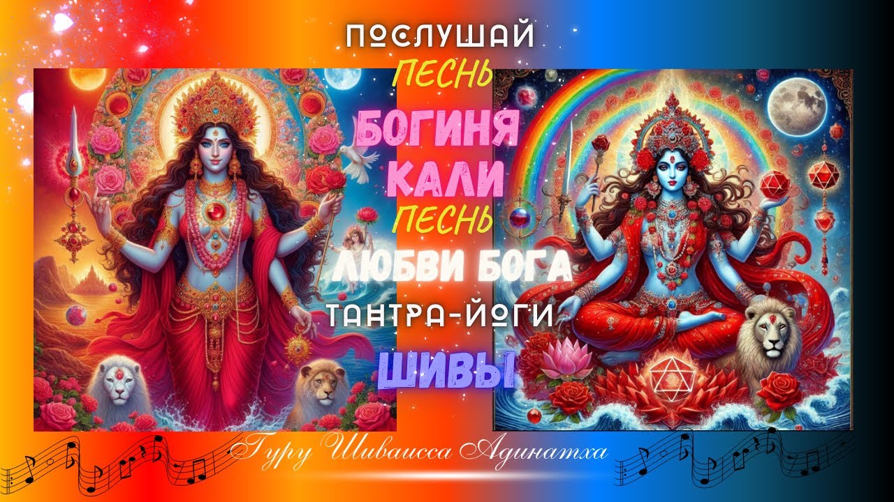 ПОСЛУШАЙ ПЕСНЬ БОГИНЯ КАЛИ ПЕСНЬ ЛЮБВИ БОГА ТАНТРА-ЙОГИ ШИВЫ. Гуру Шиваисса Адинатха