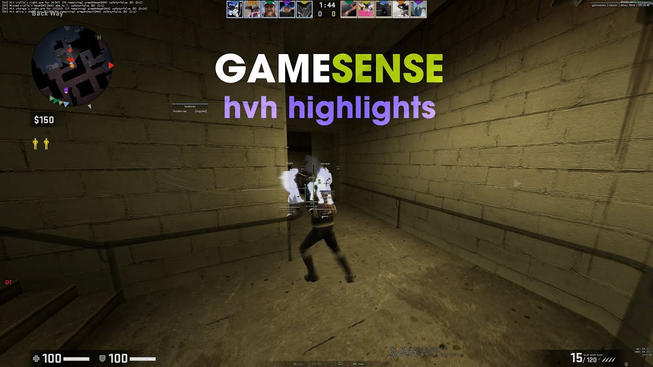 pengar | gamesense [5v5] HvH clips #4