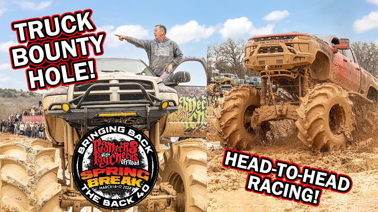 Rednecks with Paychecks Spring Break 2024 Truck Bounty Hole