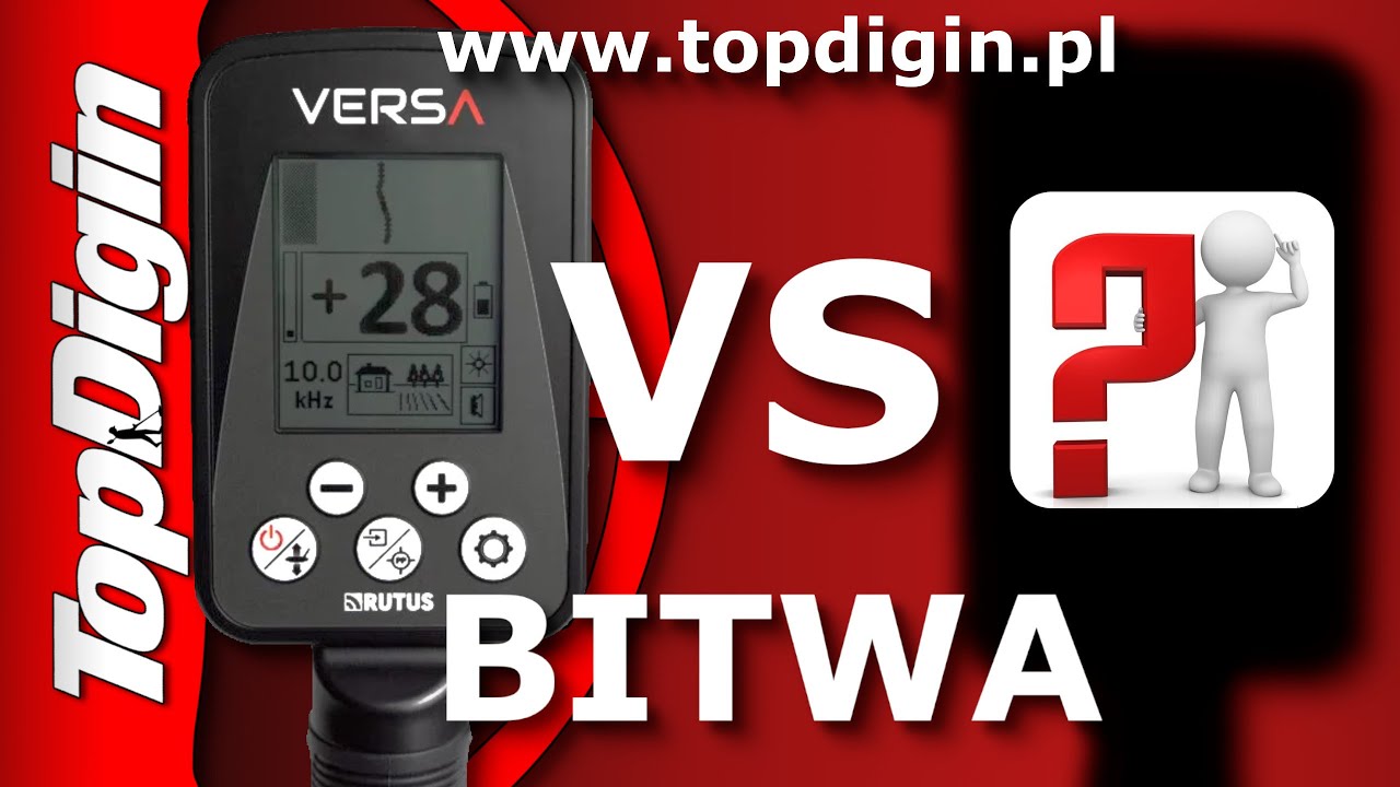 Rutus VERSA Soft 5.51 Pole VERSUS Park! Który Wykrywacz i na jakim Programie jest Lepszy?