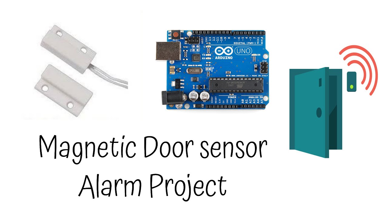 Magnetic Door Sensor | Arduino | DIY Home Security System Project