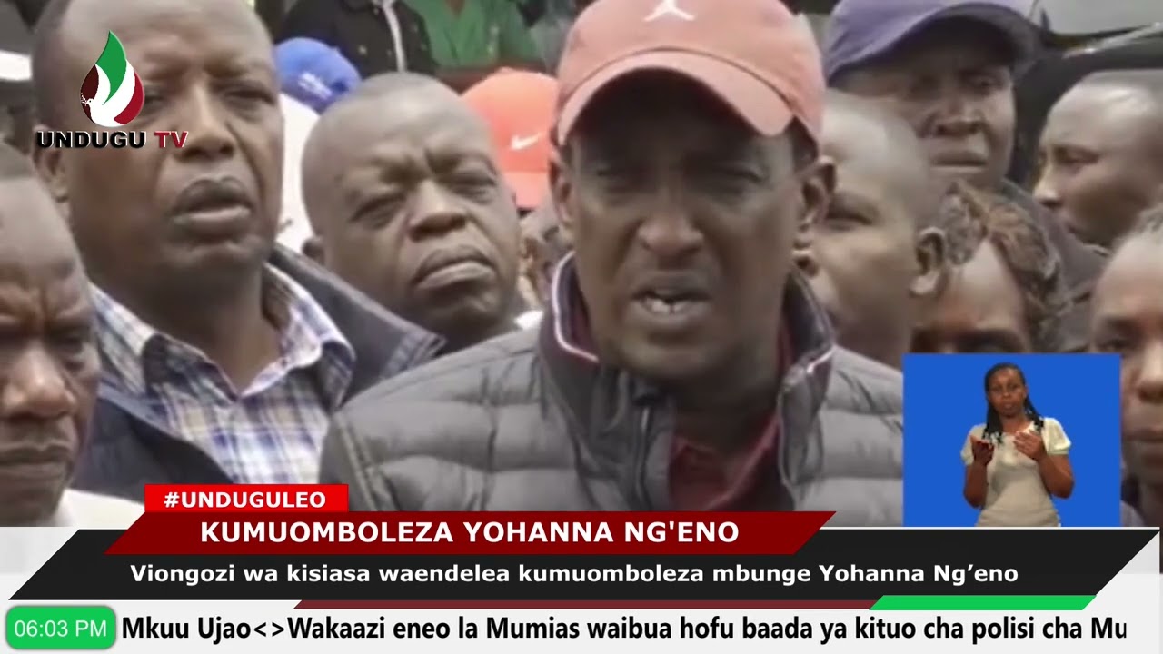 Mwili wa Ng’eno wawasilishwa katika hifadhi ya Lee maandalizi ya mazishi yakianza