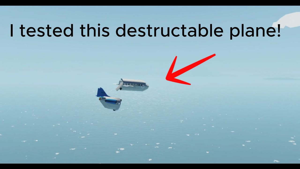 I tested this destructible plane! (Stormworks)
