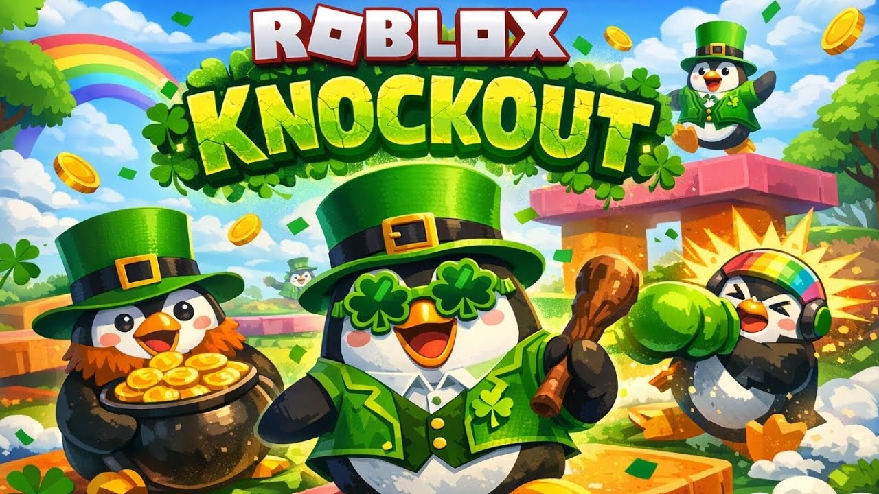 Dzień Świętego Patryka w Knockout #roblox #Knockout 