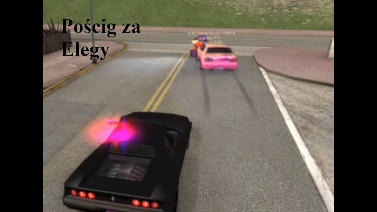 *net4game.com* LSPD - 10-70A za kremowym Elegy. *Zaliczył dzwon!*
