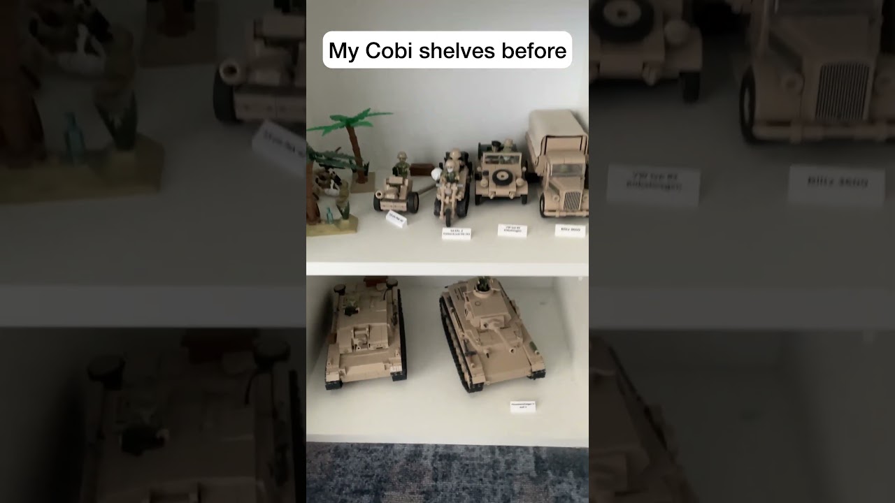 What looks better? #cobi #lego #ww2 #tank