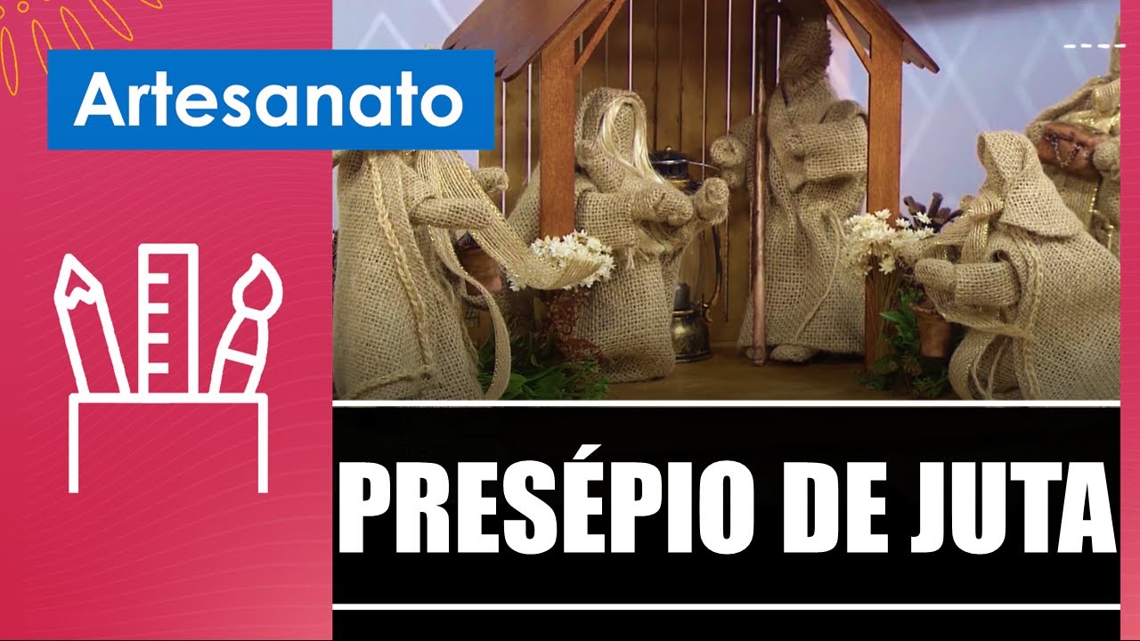 Faça um presépio de juta com a artesã Del Carmen Vilar – 09/11/23