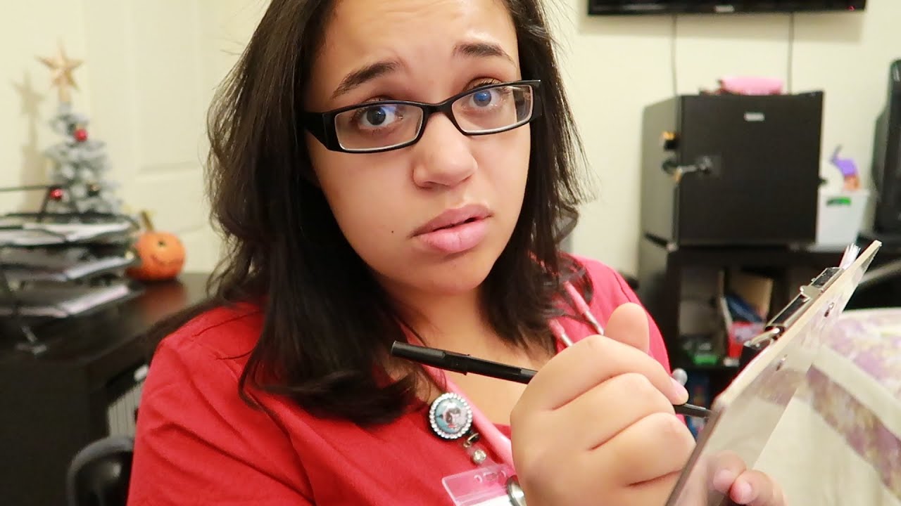 Asmr | Rude Nurse Takes Your Vitals(Gum Chewing)