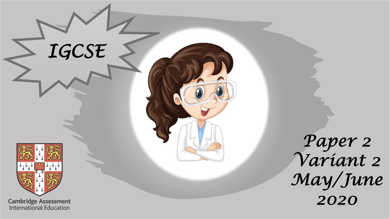 IGCSE Biology (0610) -  0610/22/M/J/20 - May/June Paper 22 2020 - (Extended) || Mrs. Biology