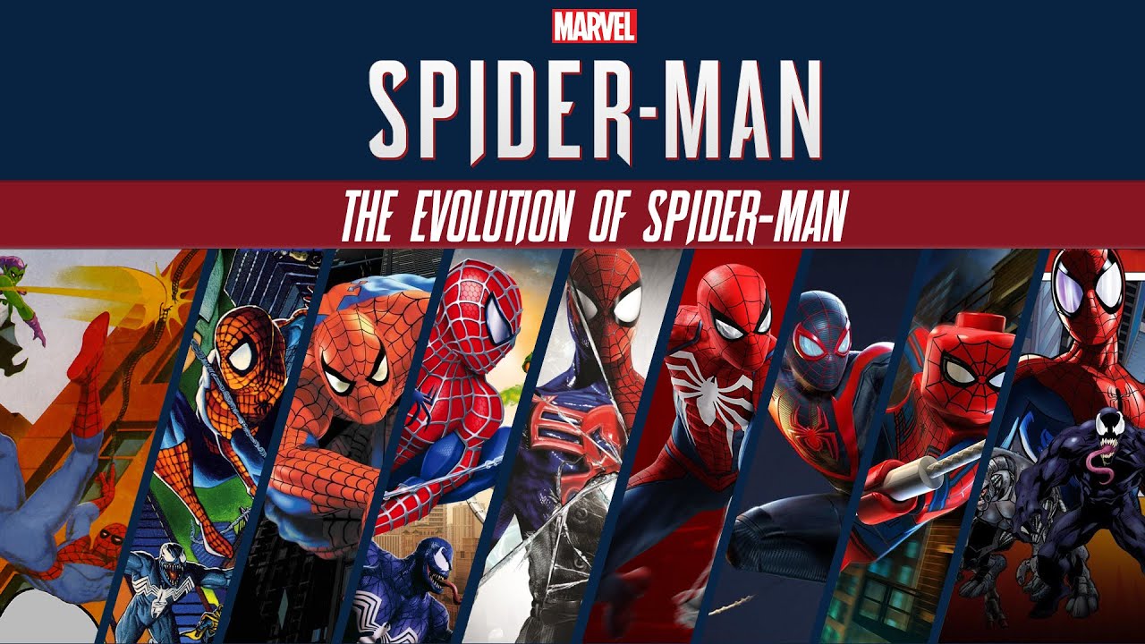 The Evolution of Spider Man 1982-2023