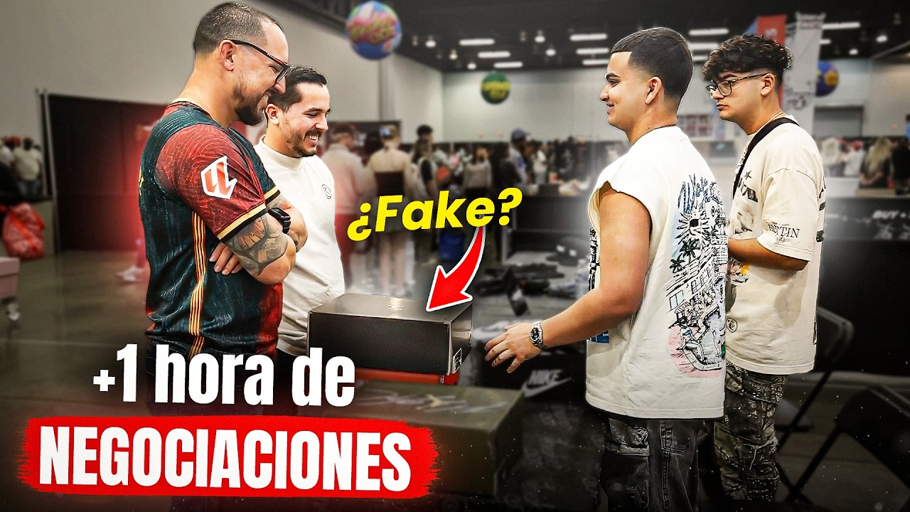 &iexcl;NEGOCIAMOS +$10.300 en TENIS en SNEAKERCON!