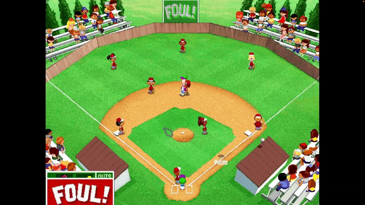 Melonheads vs. Monsters at Big City Stadium, game 1 (commentated) | Backyard Baseball 2001