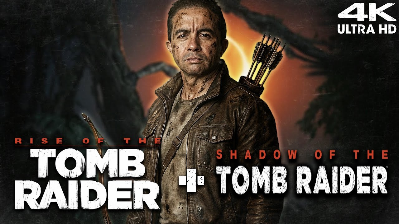 🧭 RISE OF TOMB RAIDER + SHADOW OF TOMB RAIDER PC 4K! CAP 1,  LARA E SUAS LOUCURAS!