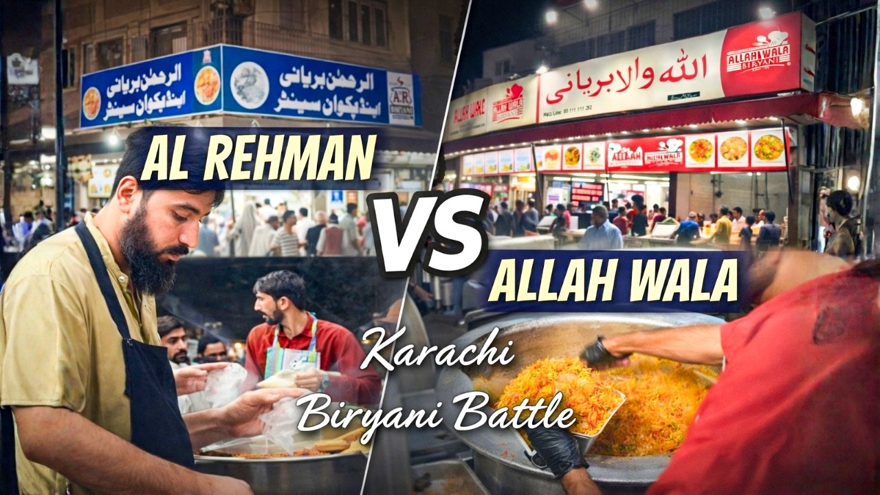 Karachi Biryani Battle 🍛 | Al Rehman vs Allah Wala Full Review #biryani #food