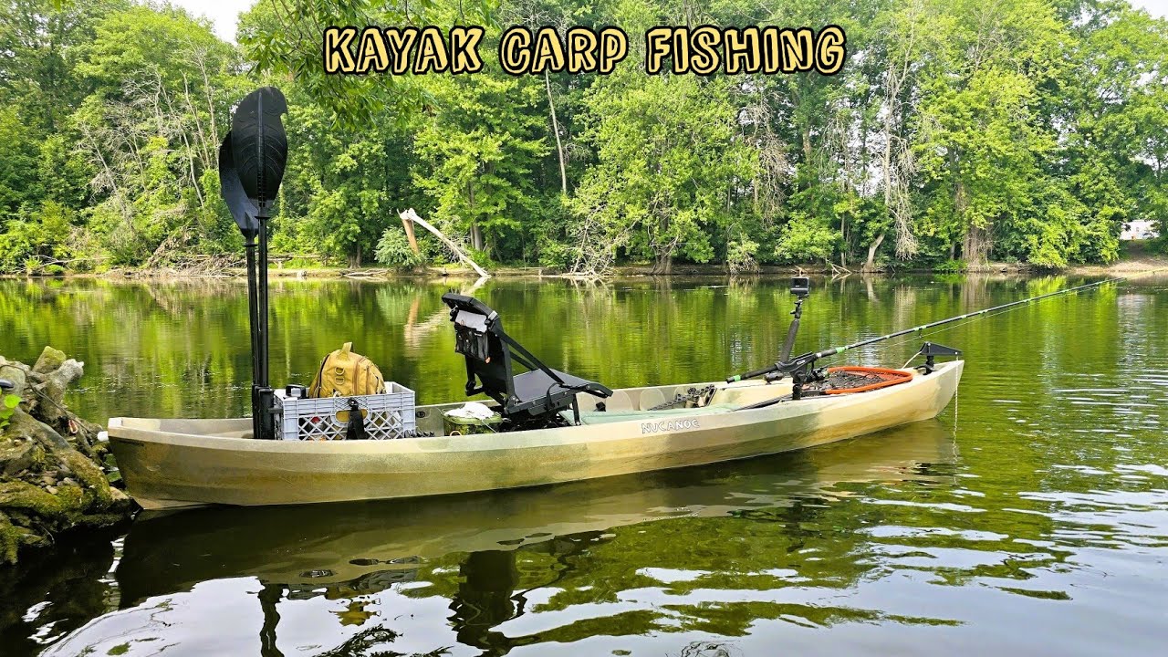 Kayak Carp Fishing || Chaos on the River