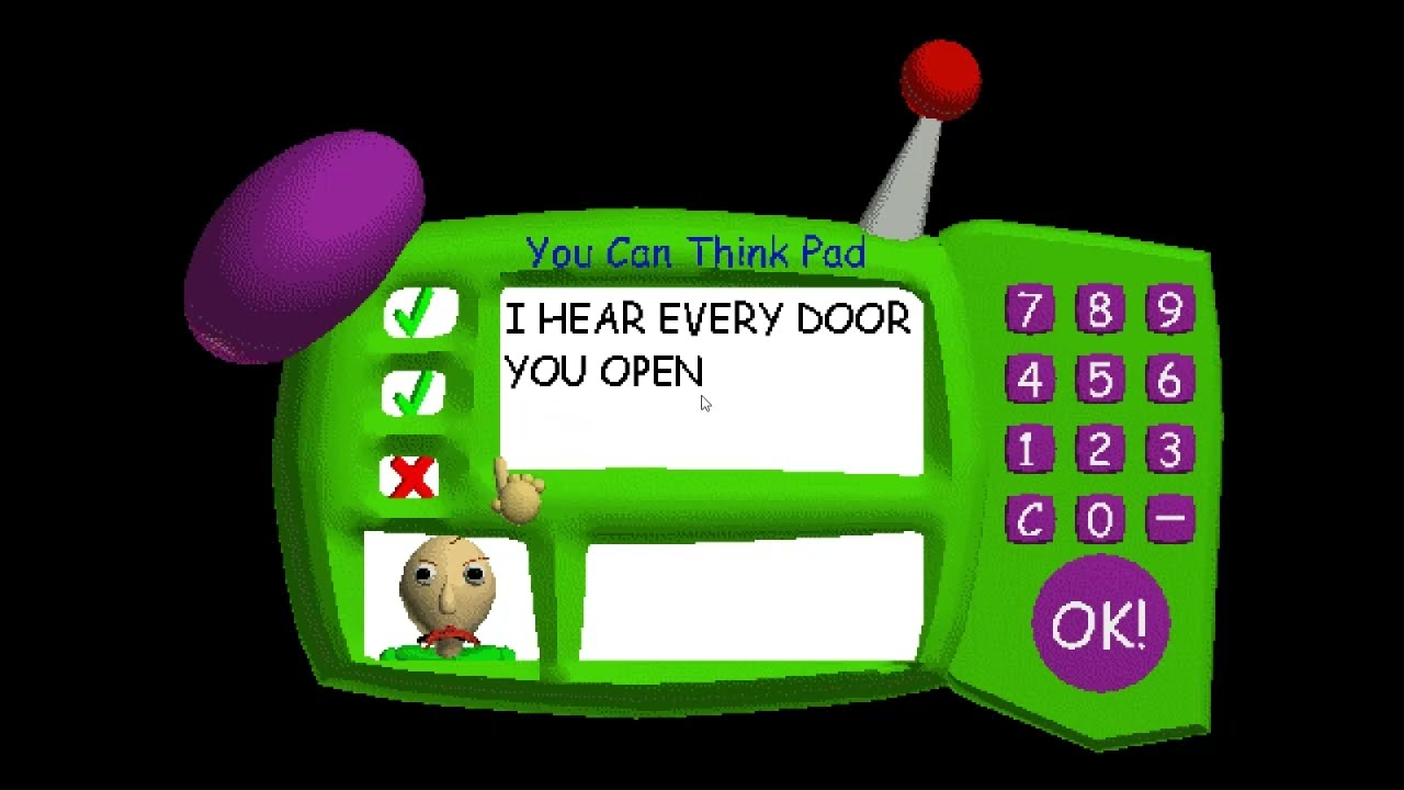 What the impossible question in Baldi's Basics Classic Remastered