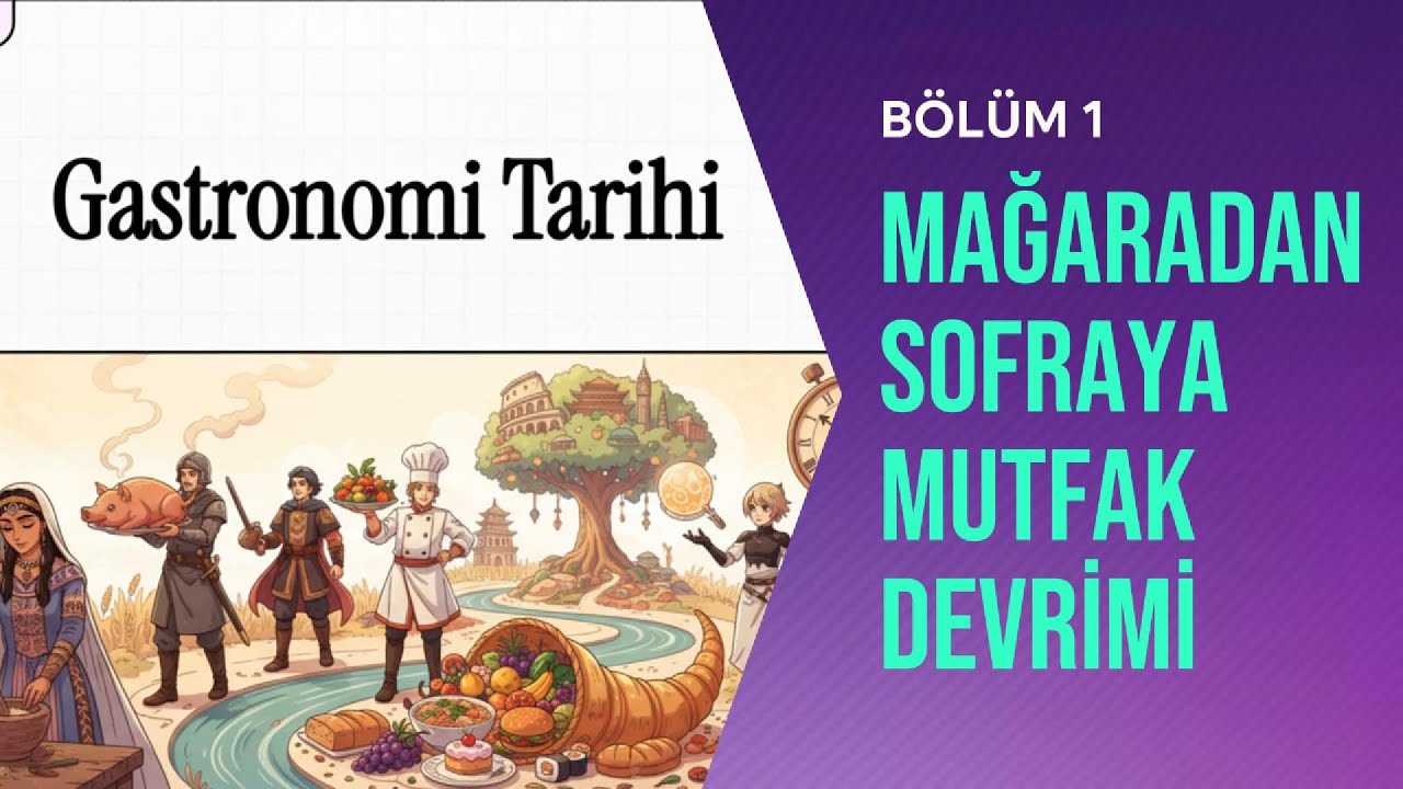 Mağaradan Sofraya: Gastronomi Tarihi ve Mutfak Devrimi (B&ouml;l&uuml;m 1)