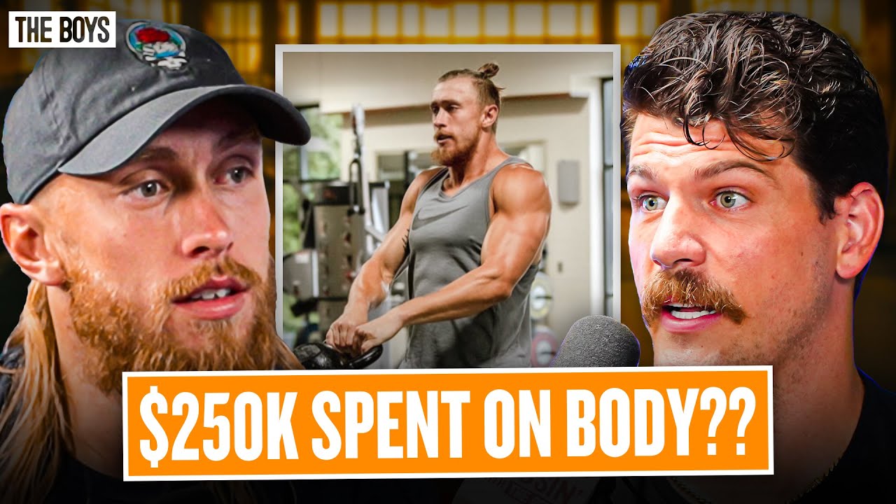 George Kittle Spends A QUARTER OF A MILLION Dollars On His Body Each Year | Bussin' With The Boys