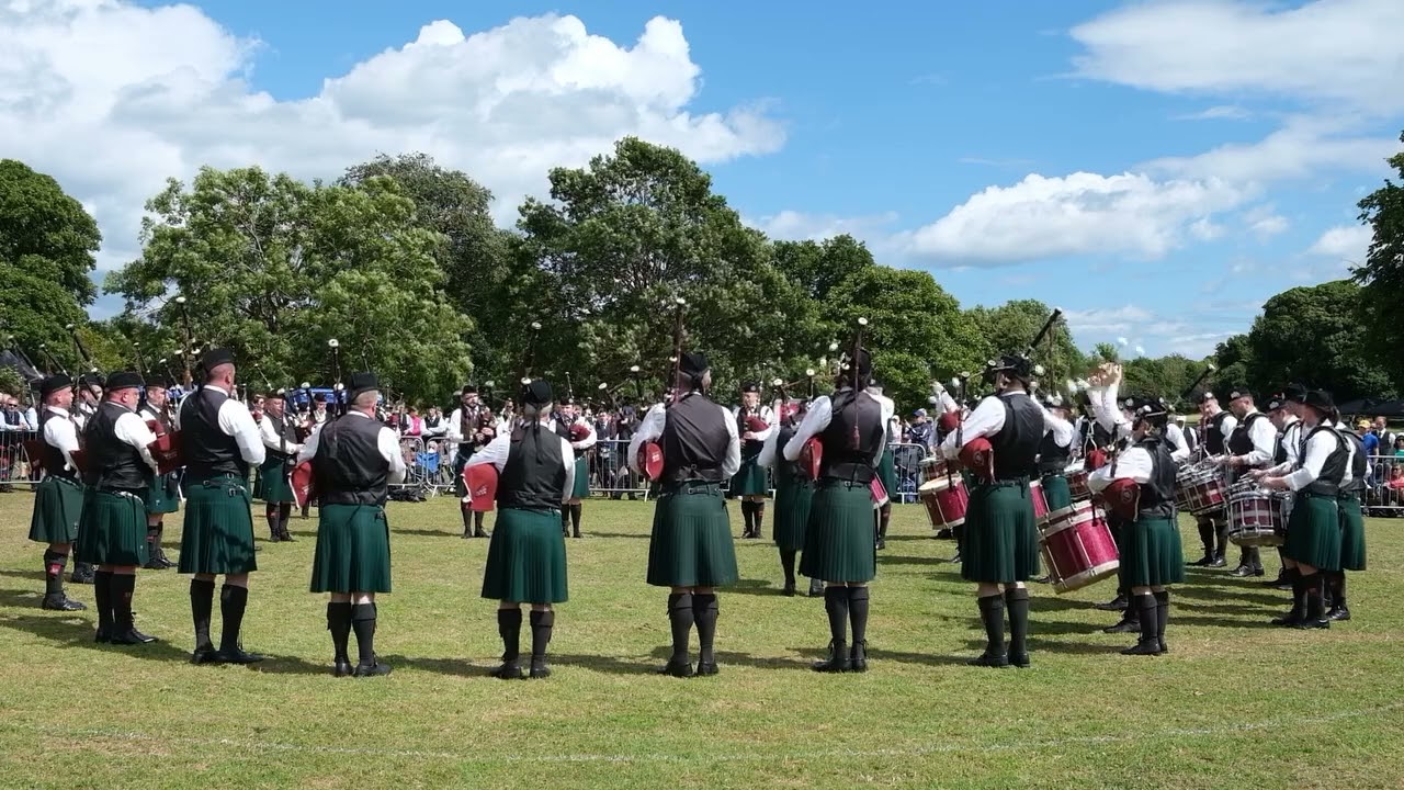 St.Laurence O'Toole Pipe Band - All Ireland Champions 2024