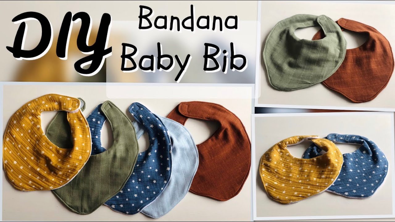 DIY I Bandana Baby Bib (Tutorial)