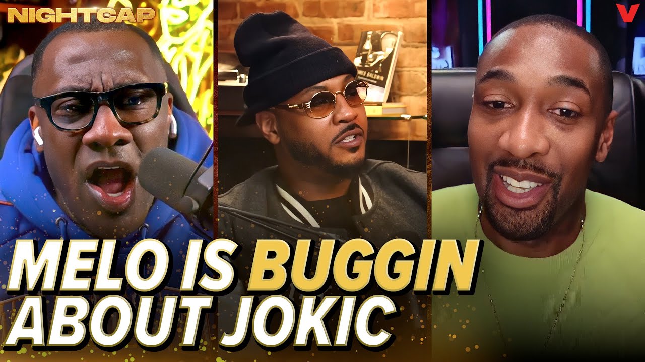 Unc & Gil react to Carmelo Anthony saying Nuggets gave Jokic his number to be 